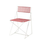 Modern Stackable Metal Dining Chair,Designer Mid-Century Stainless Steel Iron Chair for Hotel Apartment Living Rooms Use