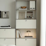Bookshelf Storage Stainless Steel Metal Corner Shelf Display Bookcase Furniture Living Room