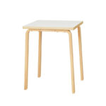 Modern Small Square Dining Table Bistro Dining Table for Coffee Shop, Milk Tea Store Fast Food Outlet Restaurant Side Table