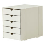 Modern Minimalist Metal File Cabinet Light Luxury Multi-Layer Storage Cabinet Drawer-type Office Desktop Storage Box