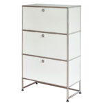 Modular Combination Shoe Cabinet, Modern Metal Multi-functional Storage Cabinet, Household Entrance Entrance Cabinet