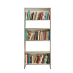 Modular Bookshelf Freestanding Storage Shelf Customized Minimalist Stainless Steel Cabinet Module Multi-layer Display Bookcase