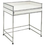 Nordic Stainless Steel Dressing Table, Small Apartment, High Value, Simple and Minimalist Designer Dresser