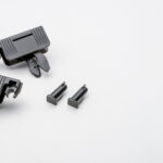 Soft-Close with two Soft-Close door stops for hinged doors for USM Haller