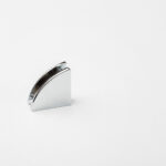 Chrome Corner Piece for Glass Shelf for USM Haller