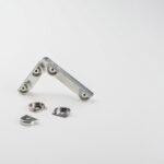 Fastening Bracket with three Clamps for Spring Strap for USM Haller